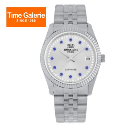 ROSCANI ROSW489928 White Dial Stainless Steel Strap Analog Men Watch